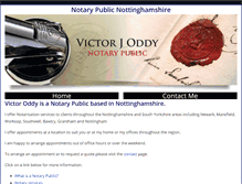 Tablet Screenshot of notarypublicnottinghamshire-voddy.com